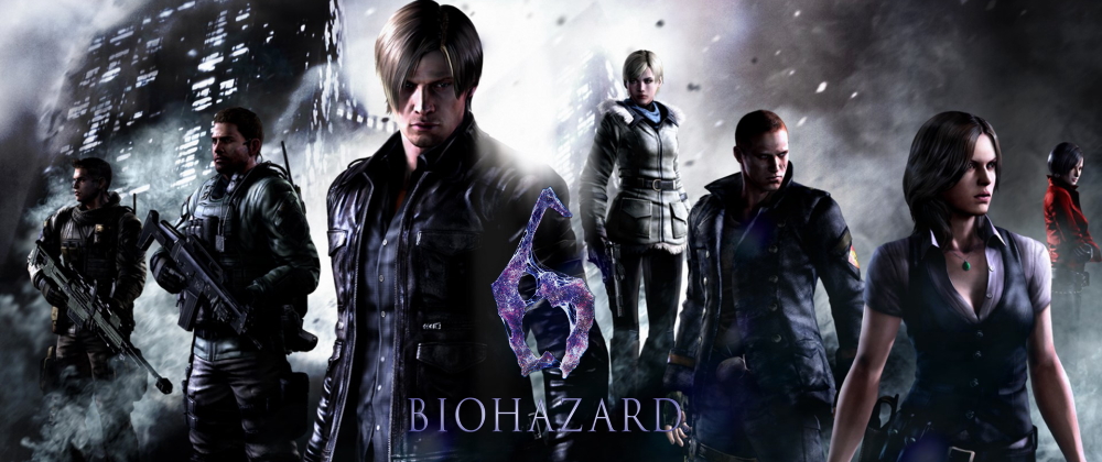 Biohazard6のゲームロゴ